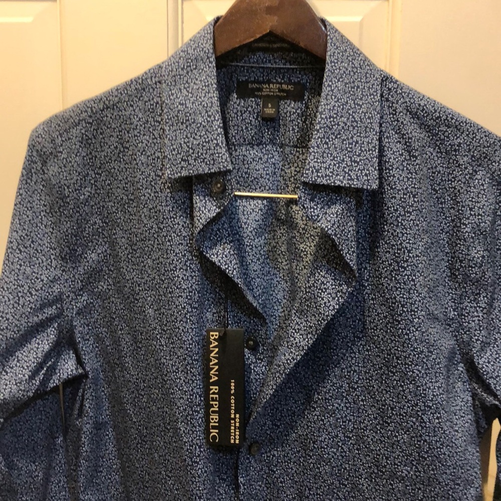 NWT long sleeve shirt button down dress or casual